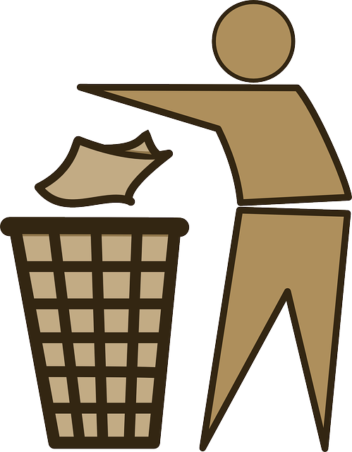垃圾 垃圾箱 垃圾桶 - 免费矢量图形