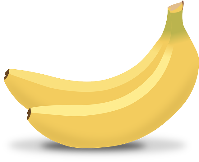 香蕉 水果 一对 - 免费矢量图形