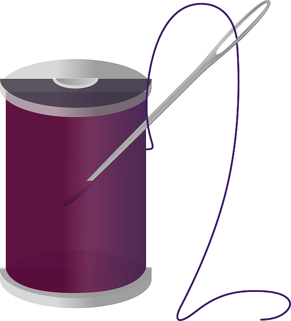 线轴 纱 紫色的 - 免费矢量图形