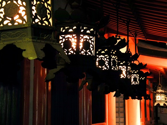 灯笼 春日神社 夜晚 - 上的免费照片