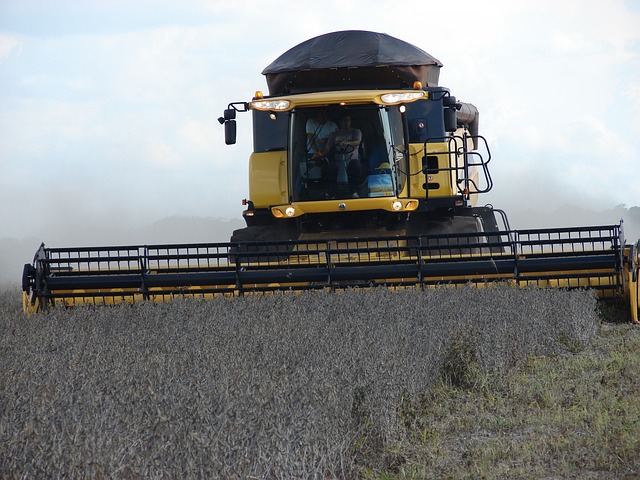 大豆 结合 农业机械 - 上的免费照片