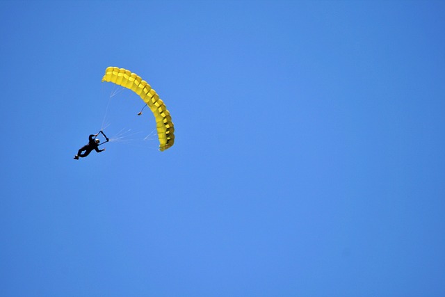 伞兵 穿跳伞跳伞员 跳伞 - 上的免费照片