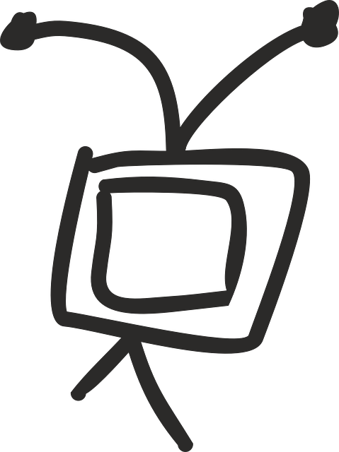 电视 电视机 媒体 - 免费矢量图形