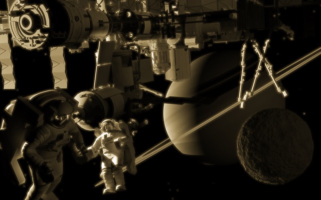 科幻小说 空间 土星 - 上的免费图片