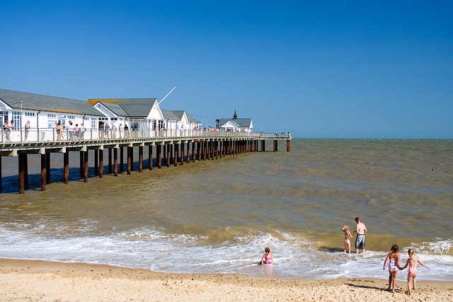 Southwold 码头 海滩 - 上的免费照片