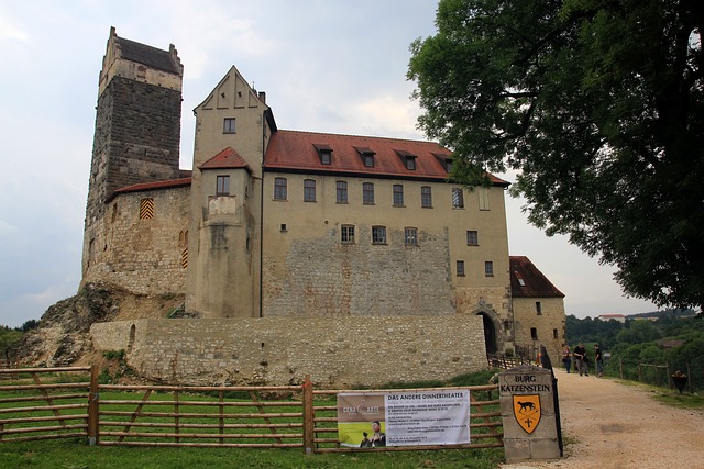 卡岑施泰因城堡 城堡 中世纪 - 上的免费照片