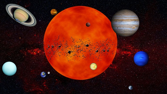 太阳能发电系统 行星 空间 - 上的免费图片