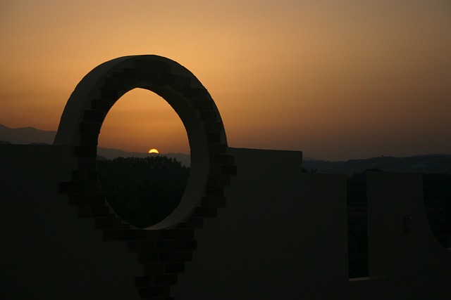 希腊 日落 痣 - 上的免费照片