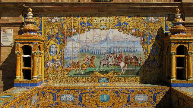 塞维利亚 阿祖莱霍斯 装饰瓷砖 - 上的免费照片