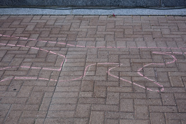 粉笔 大纲 街道 - 上的免费照片