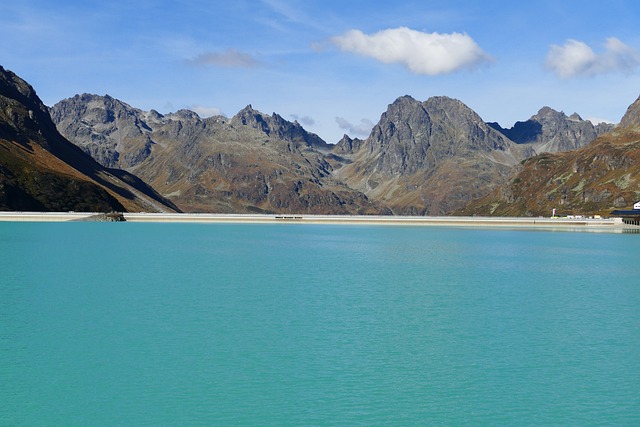 水库 坝墙 Silvretta - 上的免费照片