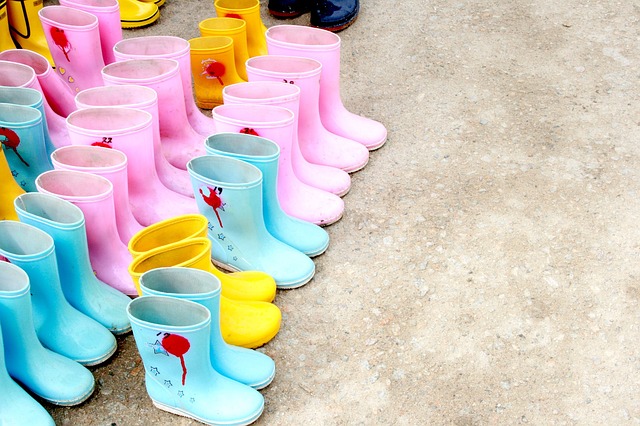 雨鞋 儿童 - 上的免费照片