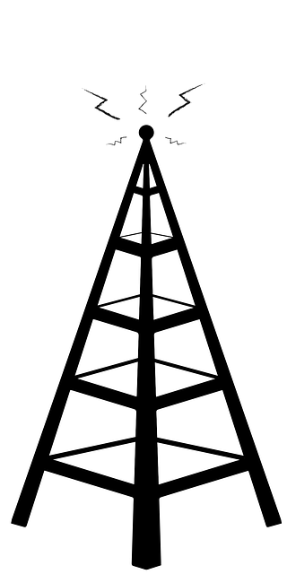 手机信号塔 塔 网络 - 免费矢量图形