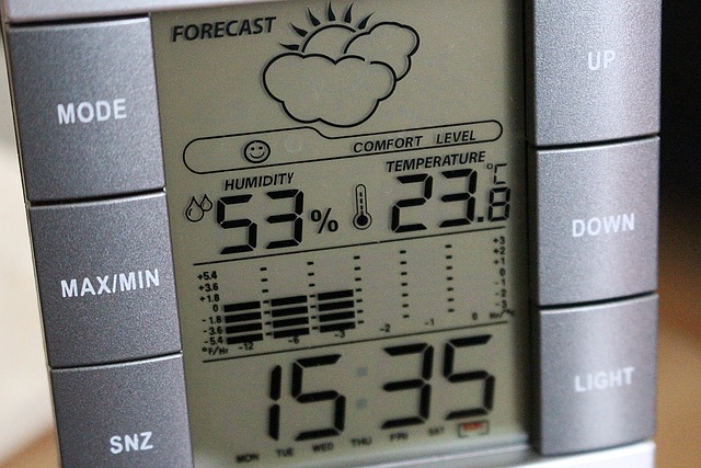 气象站 数字显示 钟 - 上的免费照片