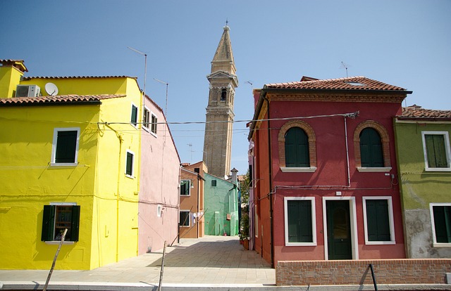 意大利 布拉诺岛 五颜六色的房子 - 上的免费照片