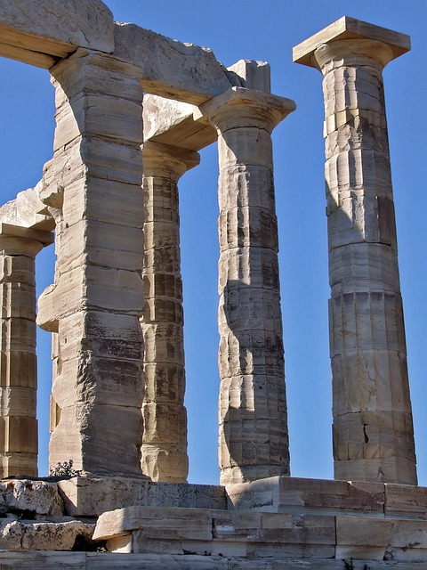 波塞冬神庙 古老的 希腊语 - 上的免费照片