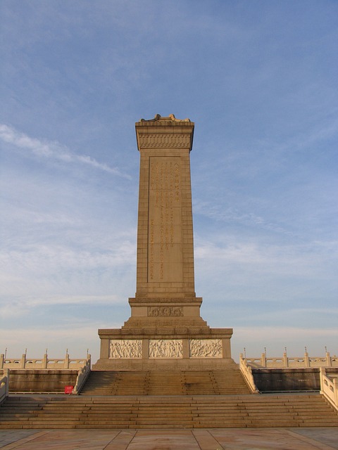 人民英雄纪念碑 天安门广场 碑 - 上的免费照片