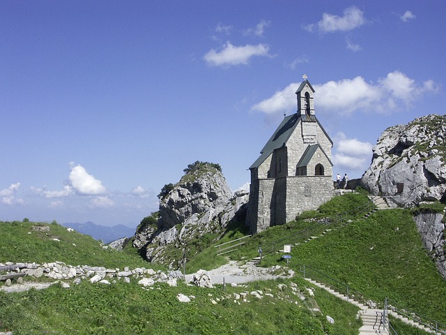 教会 Wendelstein 山 - 上的免费照片