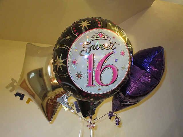 甜蜜的十六个气球 甜美的十六岁 气球 - 上的免费照片