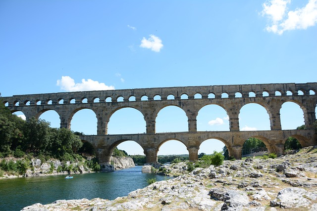 加尔桥 拱桥 法国 - 上的免费照片