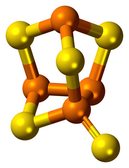 硫化磷 分子 模型 - 上的免费图片