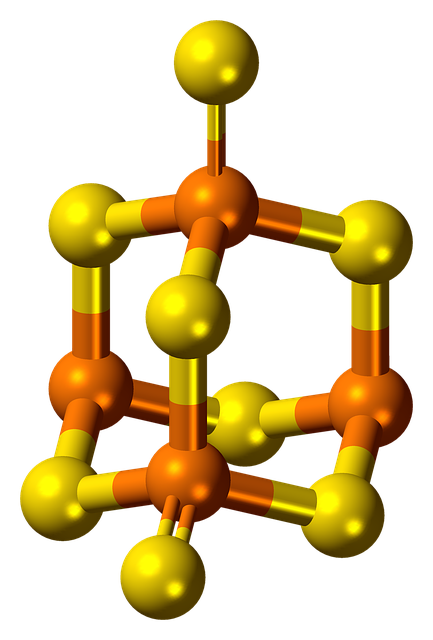 硫化磷 分子 模型 - 上的免费图片