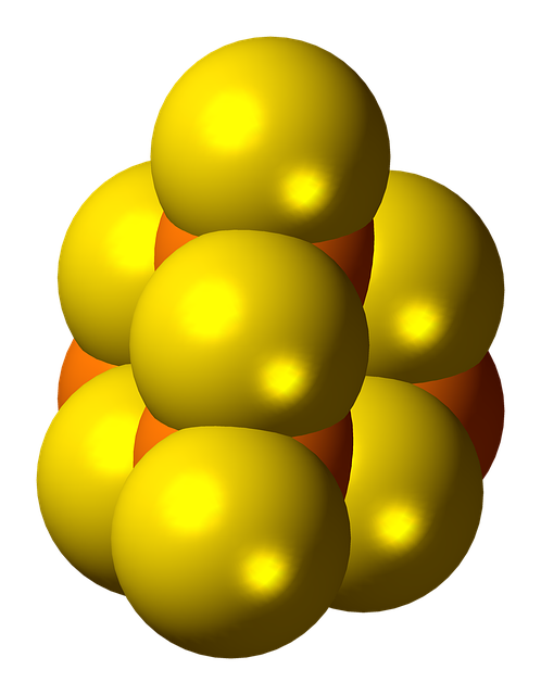 硫化磷 分子 模型 - 上的免费图片