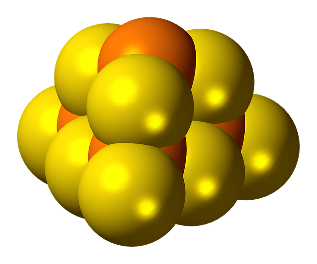 硫化磷 分子 模型 - 上的免费图片