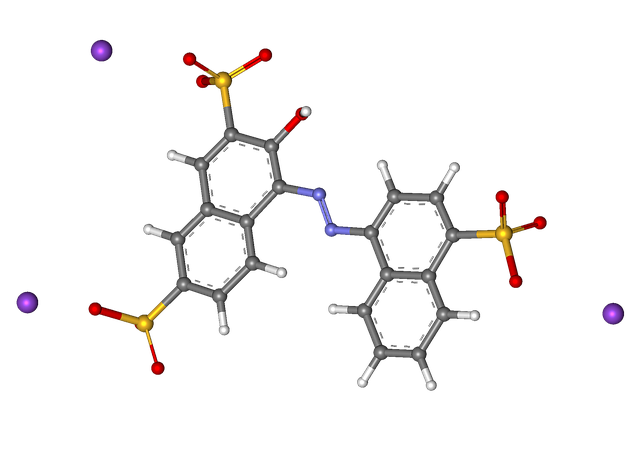 苋菜红钠 偶氮染料 分子 - 上的免费图片