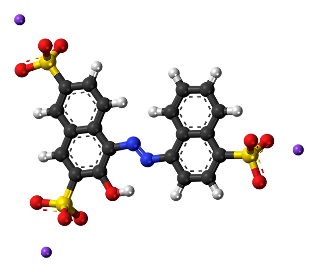 苋菜红钠 偶氮染料 分子 - 上的免费图片