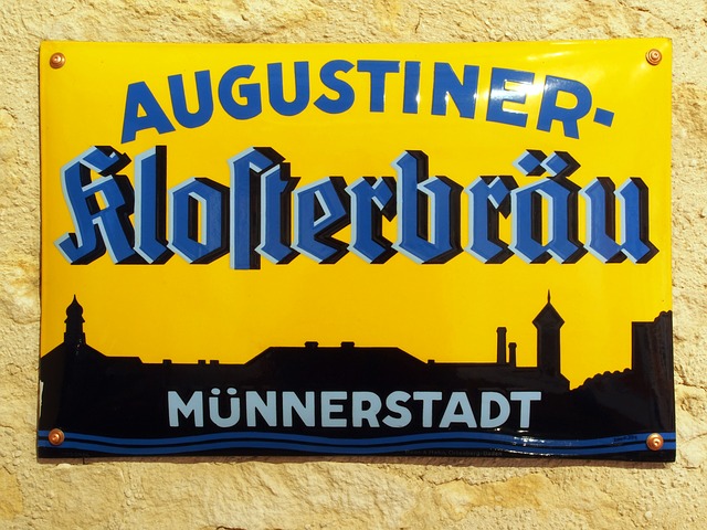 奥古斯丁克洛斯特啤酒 明纳施塔特 广告 - 上的免费照片