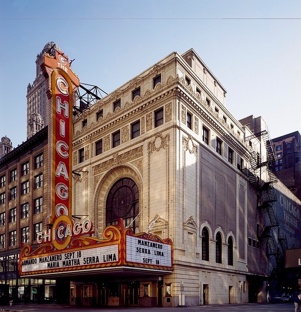 芝加哥剧院 地标 芝加哥 - 上的免费照片