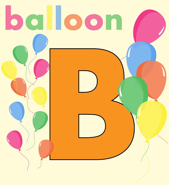 气球 丰富多彩的 乙 字母 - 上的免费图片