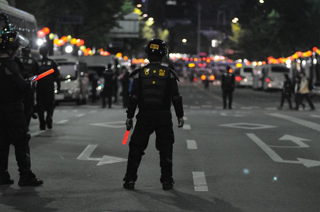 大韩民国 防暴警察 抗议 - 上的免费照片