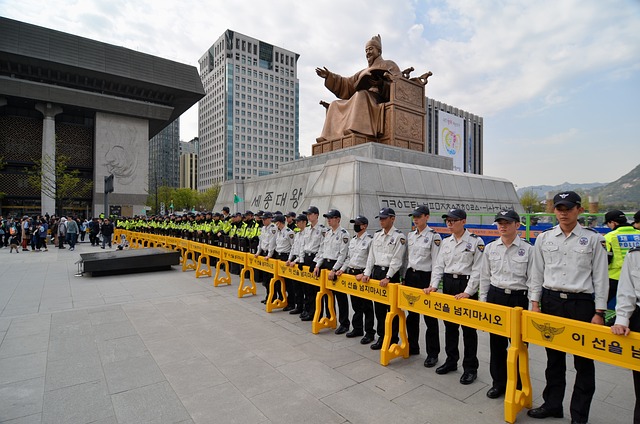 汉城 韩国警察专线 防暴警察 - 上的免费照片