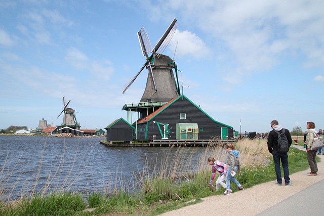 风车 桑斯安斯风车村 北荷兰省 - 上的免费照片