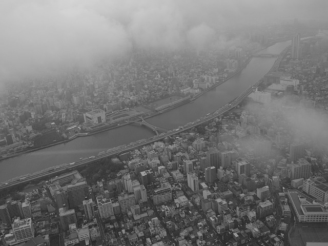 鸟瞰图 隅田川 日本 - 上的免费照片