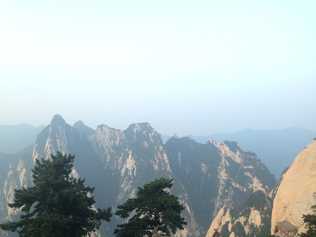 华山 风景 - 上的免费照片