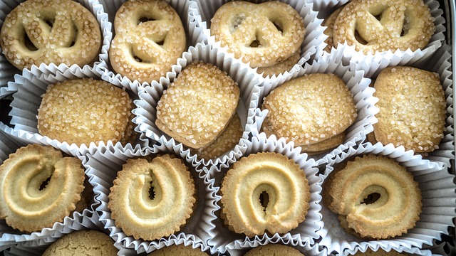 丹麦黄油曲奇 饼干 牛油 - 上的免费照片