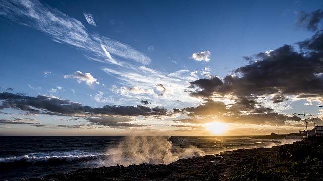 日落 Nerja 马拉加 - 上的免费照片