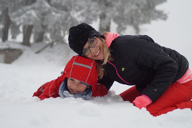 孩子 冬天 雪 - 上的免费照片