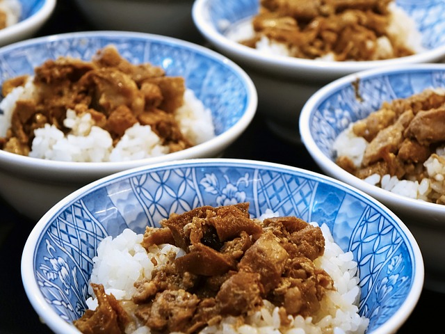 台湾菜 鲁肉饭 卤肉饭 - 上的免费照片