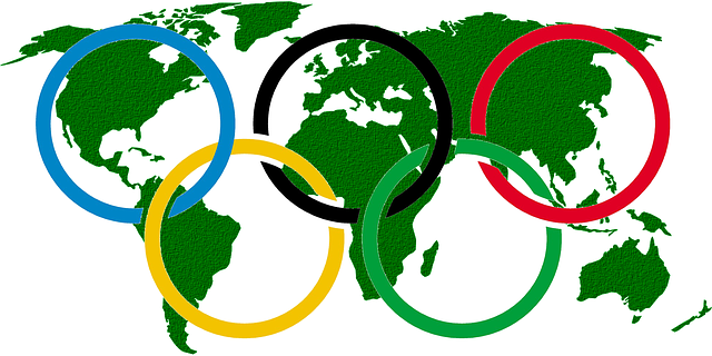 奥运五环 地球 世界 - 上的免费图片