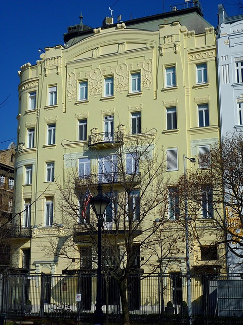 美国大使馆 维也纳新艺术风格 自由广场 - 上的免费照片