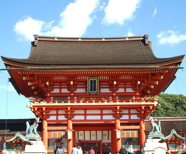 日本 京都 伏见稻荷神社 - 上的免费照片