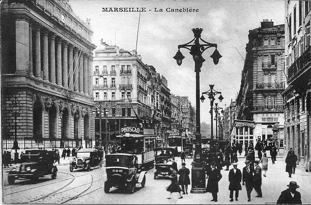 马赛 Canebière 法国 - 上的免费照片
