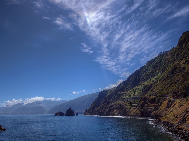 马德拉 海岸 岩石 - 上的免费照片