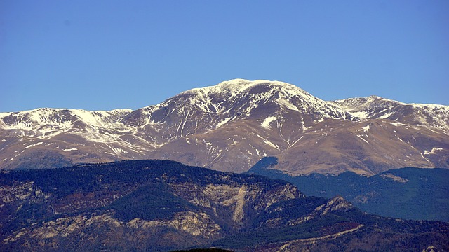 雪山 普伊格马尔 顶峰 - 上的免费照片