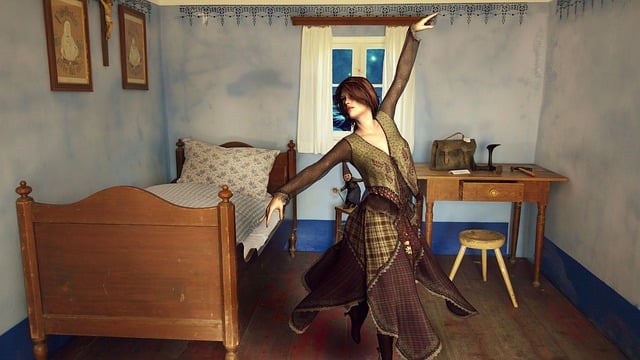 房间 女孩 跳舞 - 上的免费图片