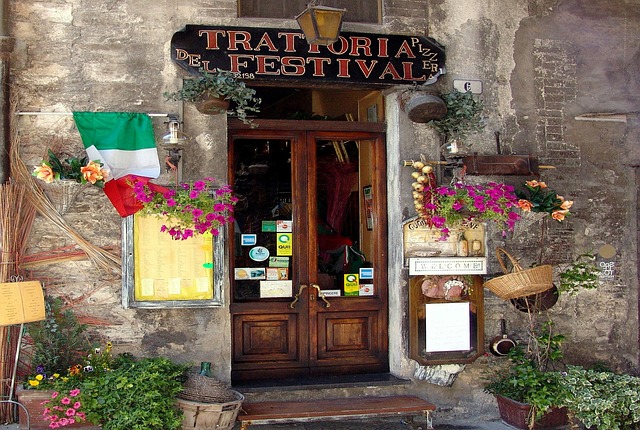 意大利 比萨店 入口 - 上的免费照片